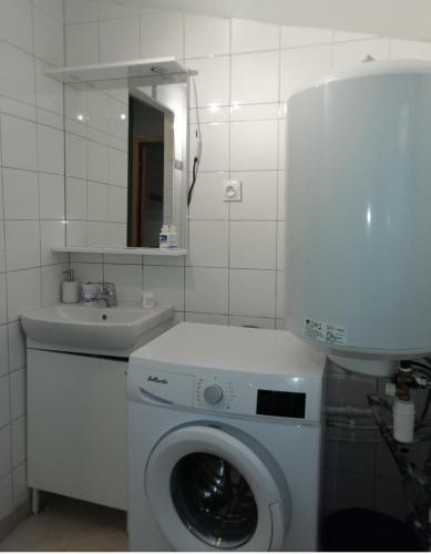 Et badeværelse på Studio 24m2