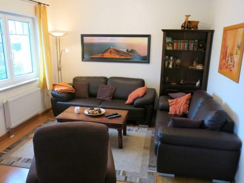 Χώρος καθιστικού στο Fewo Schubert