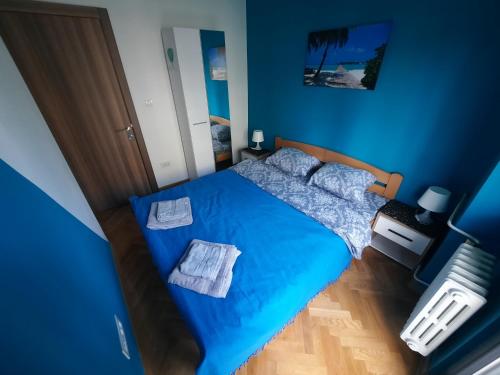 Postel nebo postele na pokoji v ubytování G&S apartment