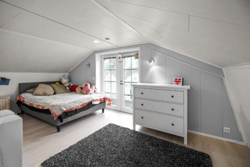 Cama o camas de una habitación en Talo Kerava