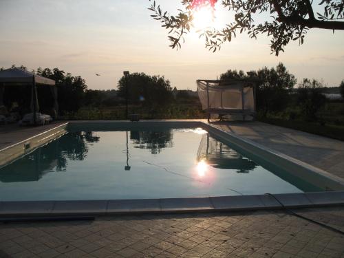 Bazén v ubytování Agriturismo Agrimaccari Marzamemi-Vendicari - Esperienza autentica siciliana nebo v jeho okolí
