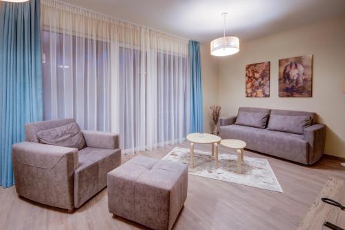 Posezení v ubytování Eco complex Zdravets