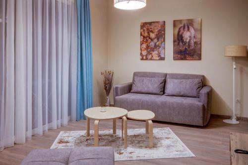 Posezení v ubytování Eco complex Zdravets