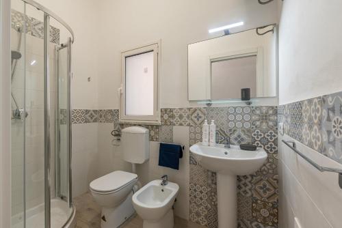 Ett badrum på Casa Brunaccini con Terrazza by Wonderful Italy