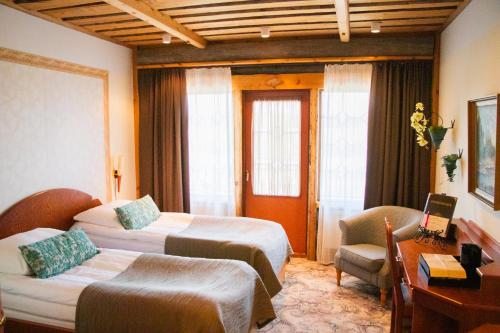 Postel nebo postele na pokoji v ubytování Power Park Accommodation