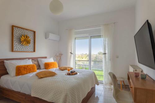 Postel nebo postele na pokoji v ubytování abk apartment