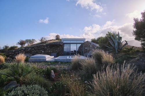 Κήπος έξω από το Hidden Retreats Kythera