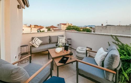 Lovely Apartment In Pakostane With House Sea View