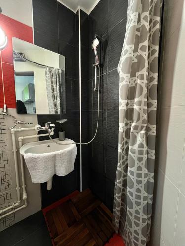 Koupelna v ubytování Nilton Apartmans