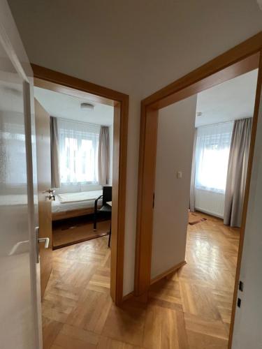 Postel nebo postele na pokoji v ubytování WG-Haus