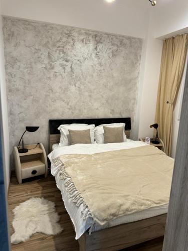 Postel nebo postele na pokoji v ubytování Luxury Young Residence