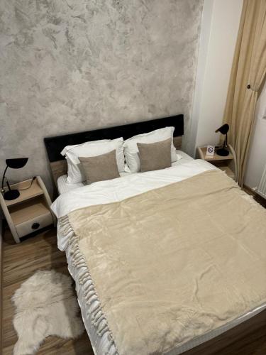 Ένα ή περισσότερα κρεβάτια σε δωμάτιο στο Luxury Young Residence
