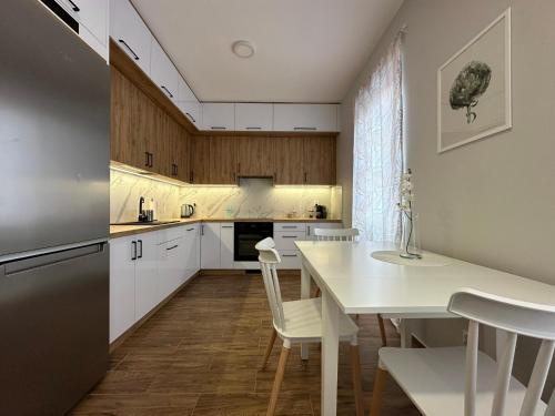 Η κουζίνα ή μικρή κουζίνα στο Premium Apartment - Orchidea