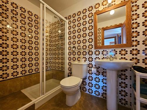 Koupelna v ubytování 17C01 Apartamento Caravia