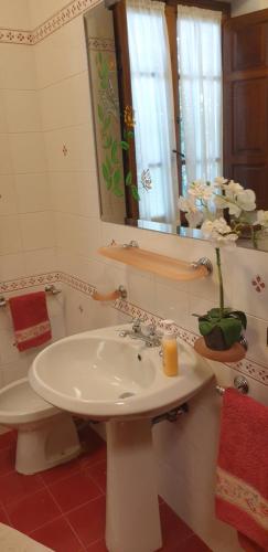 Et badeværelse på Casa vacanze Lulù