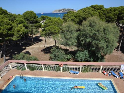Appartement en bord de mer à L'Estartit avec climatisation et animaux admis