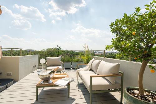 En balkon eller terrasse på Marvelous Park View - Big Terrace - 2BDR