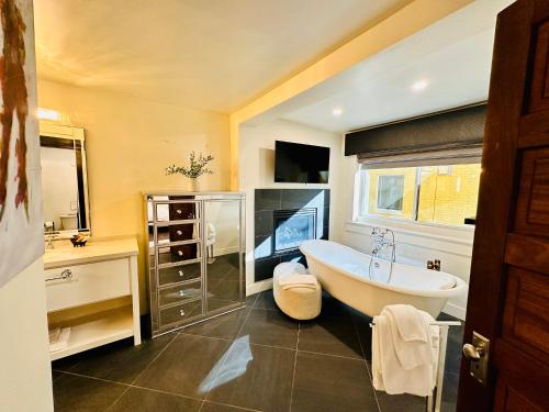 Koupelna v ubytování Bespoke Inn Flagstaff