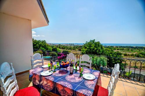 A balcony or terrace at Can Ferran by Hello Homes Sitges