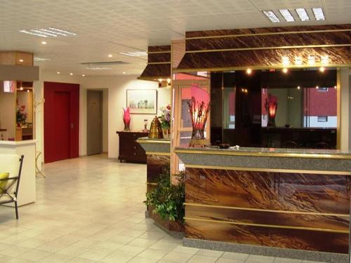 The lobby or reception area at Résidence du Soleil