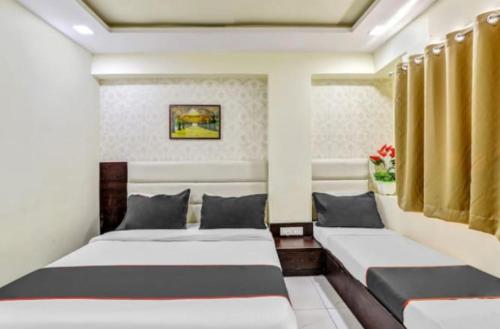 Katil atau katil-katil dalam bilik di Hotel meet palace