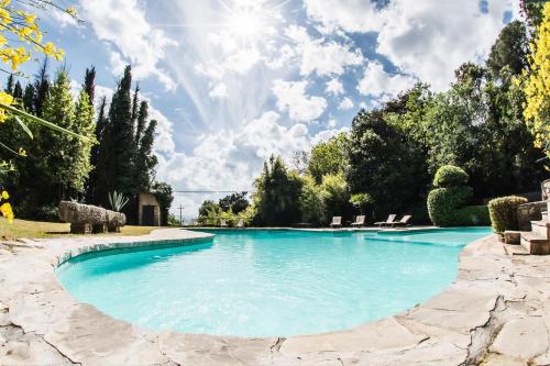 Poolen vid eller i närheten av Castello Borgia