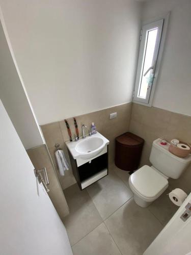 Et badeværelse på Departamento vieytes