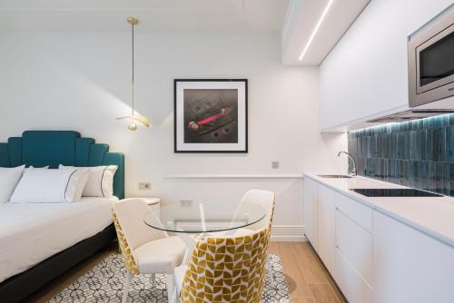 Una cama o camas en una habitación de Tandem Solera