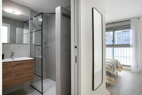 Ванная комната в Apartamento Coral - Solo familias