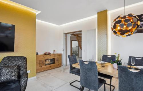 Μια τηλεόραση ή/και κέντρο ψυχαγωγίας στο Haus Alte Schmiede Apt 4