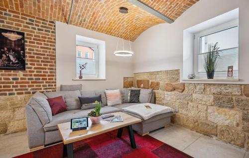 Χώρος καθιστικού στο Haus Alte Schmiede Apt1