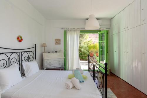Postel nebo postele na pokoji v ubytování Villa Armonia