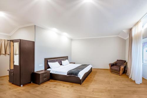 Katil atau katil-katil dalam bilik di Apart Hotel Georgia Gold