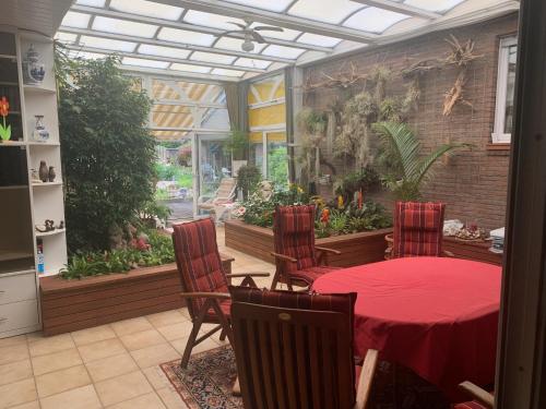 Χώρος καθιστικού στο Großes Haus mit Top-Garten mitten in Haselünne
