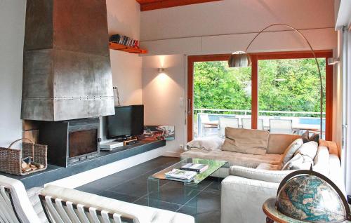 Posezení v ubytování Les Dents De Lanfon