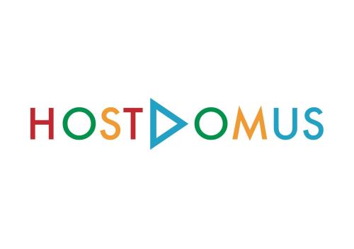 two red and blue lost commus signs on a white background at Hostdomus - Seguret in Cesana Torinese