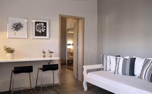 Posezení v ubytování Ionian Coco Palm Beach Villas