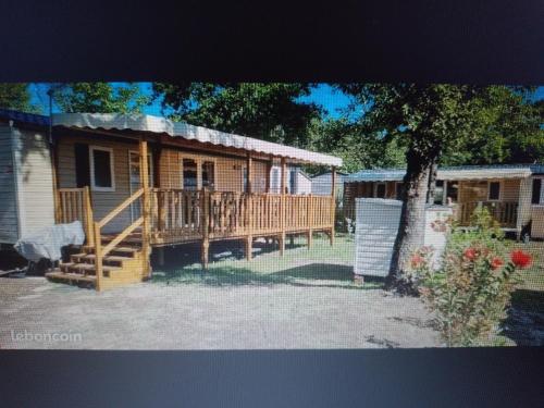 Paradis Cap Ferret Location Mobil home Amira 42m2 ou Calina 31m2