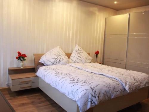 Letto o letti in una camera di Duc Anh Ferienwohnung