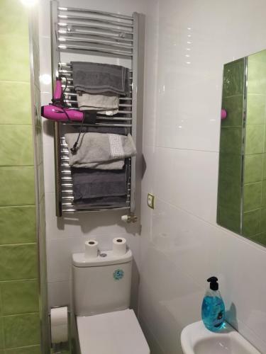 Koupelna v ubytování Ático Entero con Habitación en Corella