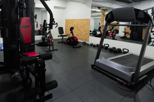Gimnasio o instalaciones de fitness de El Gran Hotel de Pereira