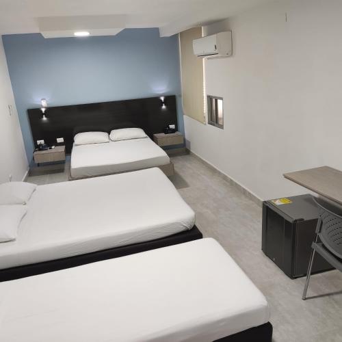 Uma cama ou camas num quarto em Hotel Arthur Brich