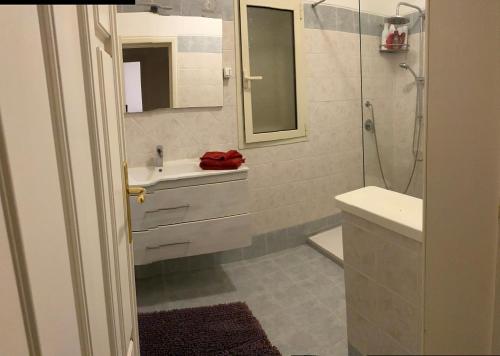 Ένα μπάνιο στο A casa da Mari stanza privata Bagno condiviso