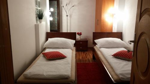 Postel nebo postele na pokoji v ubytování B&B Bazeni