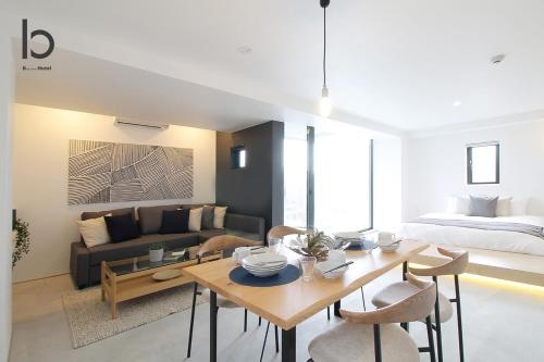 b hotel Heiwaodori 801 - New Apt in Famous Hiroshima Dori for 6p