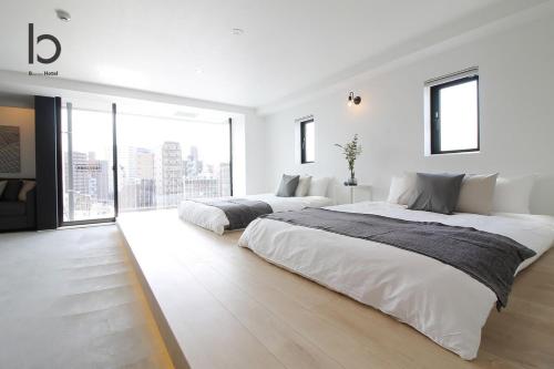 b hotel Heiwaodori 801 - New Apt in Famous Hiroshima Dori for 6p