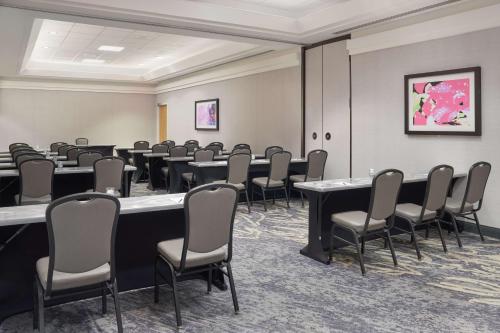 Espace de conférence ou salle de réunion dans l'établissement Hilton Cocoa Beach Oceanfront