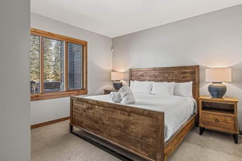 Ένα ή περισσότερα κρεβάτια σε δωμάτιο στο Spring Creek Vacations