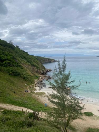 Billede fra billedgalleriet på Apartamento pé na Areia de Frente para o Mar i Arraial do Cabo