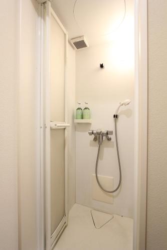 東京にあるLUANAHOTEL IN KOUENJIのバスルーム(シャワー、シャワー付)